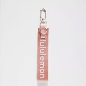 Lululemon Never Lost Keychain- Pink Haze/White New with tags
